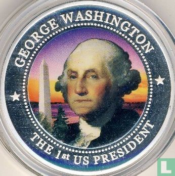Liberia 5 dollars 2009 (PROOF) "George Washington" - Image 2