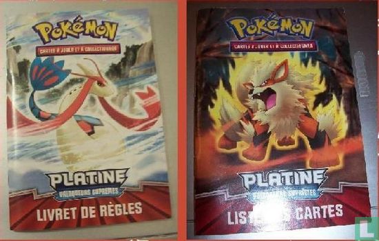 Pokémon - Livret De Règles / Liste Des Cartes - PLATINE / VAINQUEURS SUPREMES