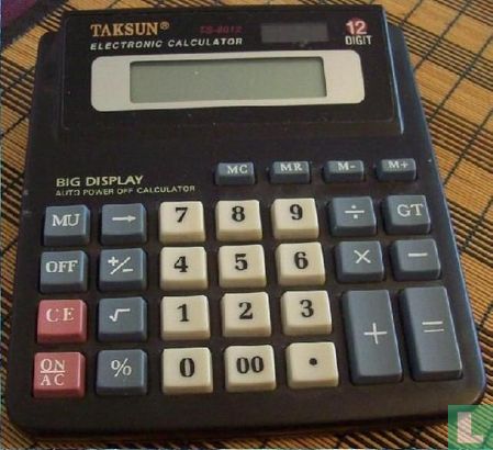 Tacsun - Electronic Calculator - 12 Digit