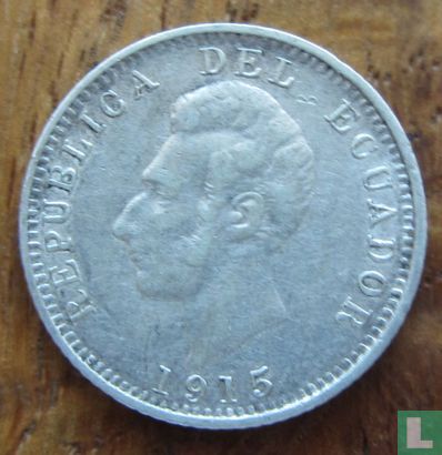 Ecuador 1 decimo 1915 - Image 1