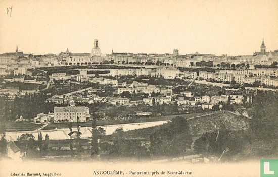 Angoulême - Panorama pris de Saint-Martin - Bild 1