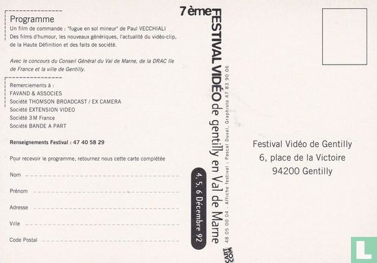 Festival Vidéo de Gentilly en val de Marne - 7 - Image 2
