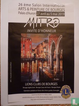 26ème Salon International Arts & Peinture de Bourges: Invité d'honneur MITRO