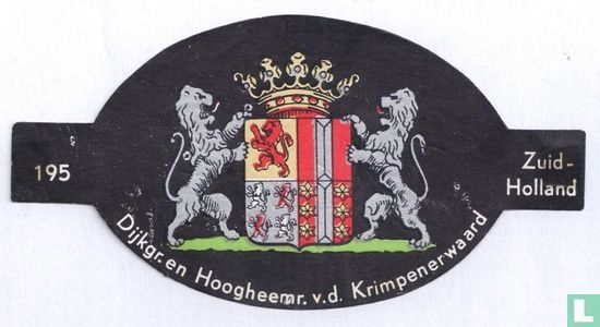 Dijkgr. en Hoogheemr. v.d. Krimpenerwaard - Image 1
