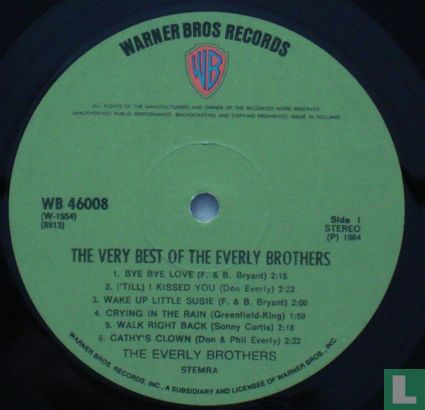 The Very Best Of The Everly Brothers - Image 3
