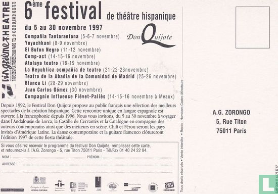 Festival de théâtre hispanique - 6 - Image 2