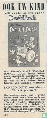 Ook uw kind heeft recht op zijn eigen Donald Duck ... [1962 nummer 15]