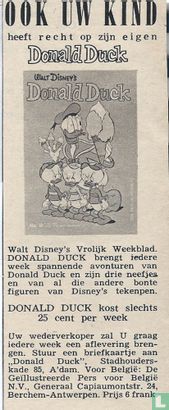 Ook uw kind heeft recht op zijn eigen Donald Duck ... [1962 nummer 18]