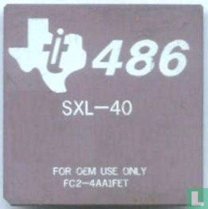 TI - 486 SXL-40