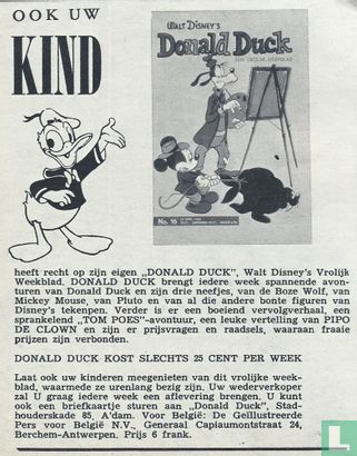 Ook uw kind heeft recht op zijn eigen Donald Duck ... [1963 nummer 16]