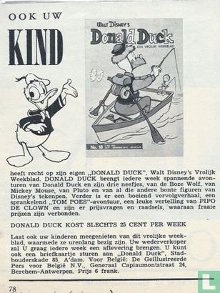 Ook uw kind heeft recht op zijn eigen Donald Duck ... [1963 nummer 18]