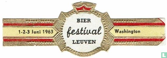 Beer Festival Leuven - 1-2-3 June '63 - Washington - Image 1