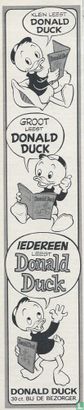 Klein leest Donald Duck ...