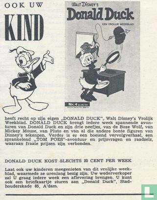 Ook uw kind heeft recht op zijn eigen Donald Duck ... [1967 nummer 4]