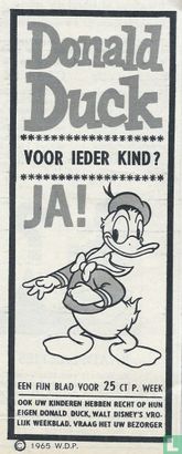 Donald Duck voor ieder kind? Ja!