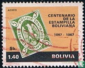 100 Jahre bolivianische Briefmarken