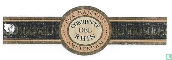 P.G.C.Hajenius Corriente del Rhin Amsterdam - Afbeelding 1