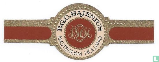 P.G.C.Hajenius P.G.C.H. Amsterdam Holland - Image 1