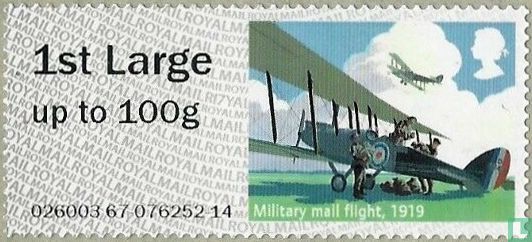 First Military Mail Flight