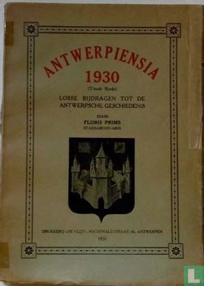 Antwerpiensia 1930 - Bild 1