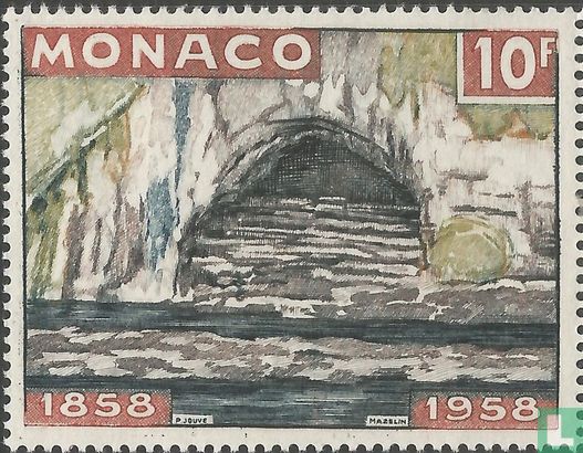 Grotto of Massabeille in 1858