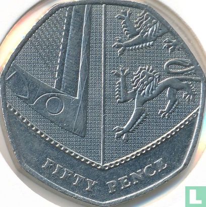 Vereinigtes Königreich 50 Pence 2012 - Bild 2