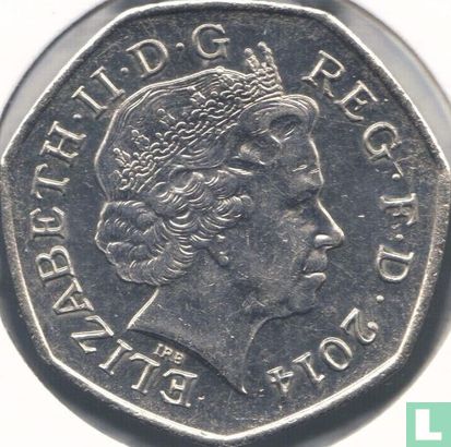 Verenigd Koninkrijk 50 pence 2014 - Afbeelding 1