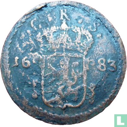 Suède 1 öre S.M. 1683 - Image 1