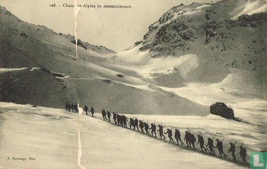 Chasseurs Alpins en reconnaissance - Image 1