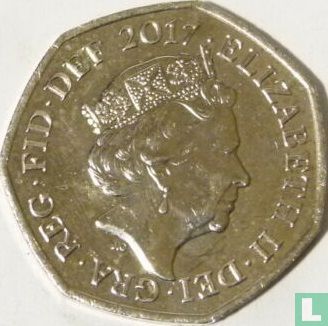 United Kingdom 50 pence 2017 "Sir Isaac Newton" - Image 1