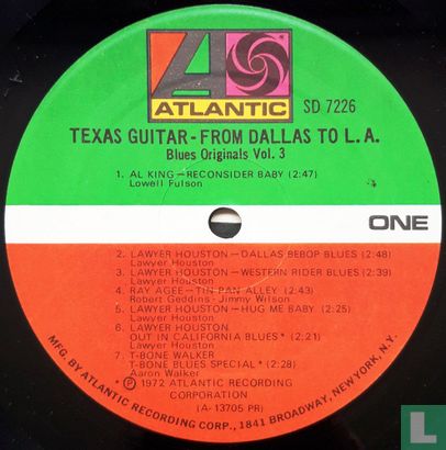 Texas Guitar - From Dallas to L.A. Blues Originals 3 - Afbeelding 3