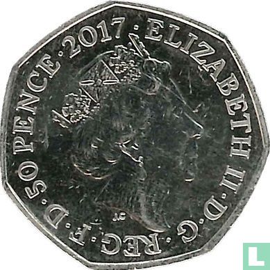 United Kingdom 50 pence 2017 "Tom Kitten" - Image 1