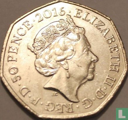 United Kingdom 50 pence 2016 "Squirrel Nutkin" - Image 1
