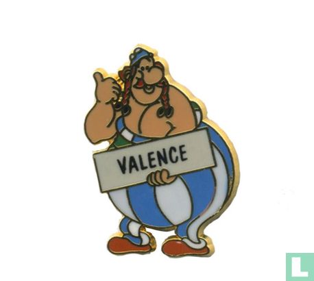 Obelix liftend naar Valence