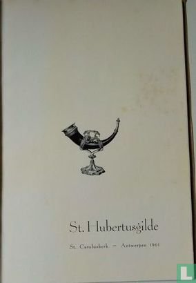 St. Hubertusgilde Gedenkboek 1ste Lustrum - Afbeelding 3