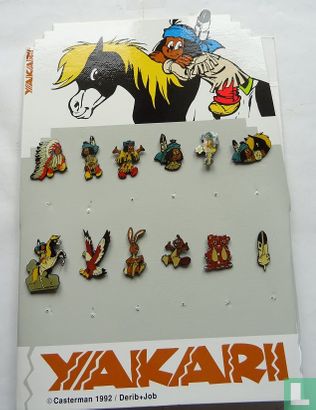 Yakari reeks op display  - Afbeelding 1