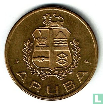 Legpenning Rijksmunt Aruba (Hamer met aambeeld) - Image 1