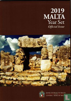 Malta mint set 2019 "Ta' Hagrat temples" - Image 1