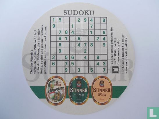 2 Sünner Sudoku - Bild 1