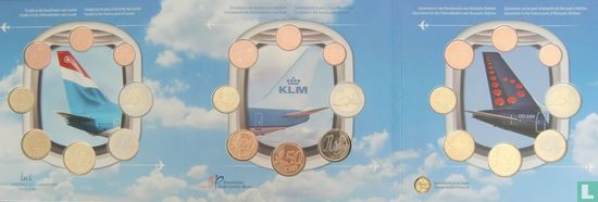 Benelux mint set 2019 "The airports of the Benelux" - Image 3