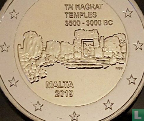 Malta mint set 2019 "Ta' Hagrat temples" - Image 3