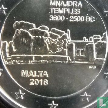 Malta jaarset 2018 "Mnajdra temples" - Afbeelding 3