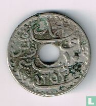 Tunesië 10 centimes 1933 (AH1352) - Afbeelding 2