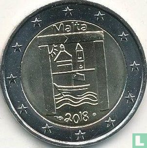 Malta 2 euro 2018 (met muntteken) "Malta Community Chest Fund - Cultural Heritage" - Afbeelding 1