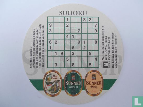6 Sünner Sudoku - Image 1