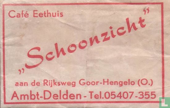 Café eethuis "Schoonzicht" - Afbeelding 1