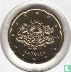 Lettonie 20 cent 2019 - Image 1