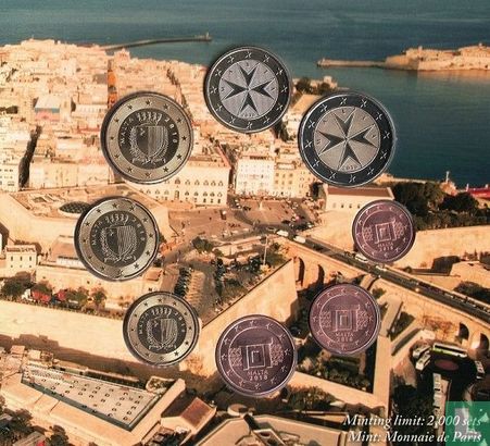 Malta mint set 2018 "Valetta - 2018 European Capital of Culture" - Image 2