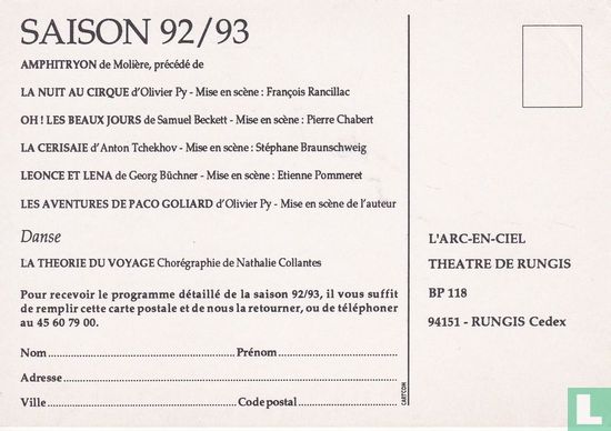Theatre De Rungis - Saison 92/93 - Image 2