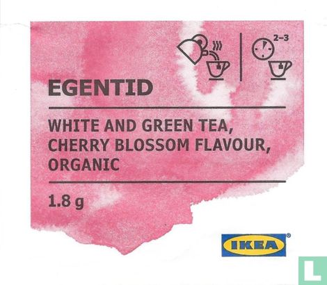 White and Green Tea, Cherry Blossom Flavour, Organic  - Image 1
